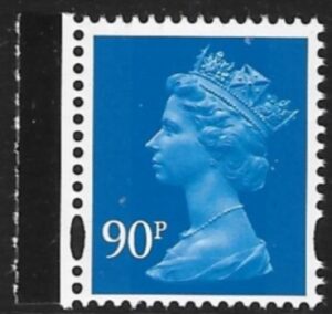 Y1789  90p  2B bright blue  ex DX47 Cartor  U/M (MNH)