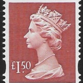 Y1800  £1.50 red (Recess printing ) Enschede   U/M  (MNH)