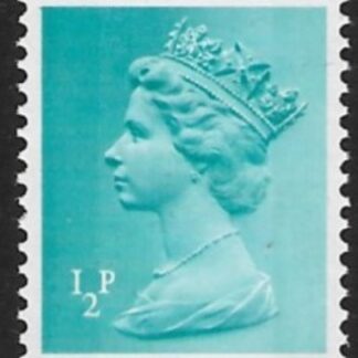 X841  ½p  2B turquoise blue  Harrison sheet U/M (MNH)