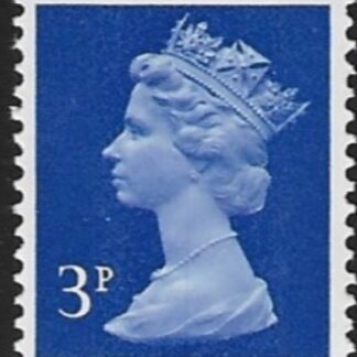 X855  3p  2B  ultramarine  Harrison  sheet U/M (MNH)