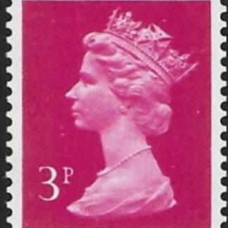 X857  3p  2B  magenta  type 1 ex booklet Harrison  U/M (MNH)