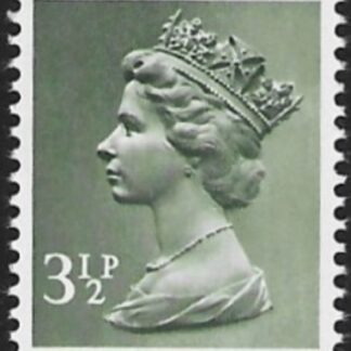 X858eb   3½p  2B  bronze green  Harrison  U/M (MNH)