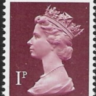 X847ea 1p  RB  crimson  DX8 Harrison  U/M (MNH)