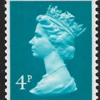 X862  4p  2B  greenish blue  ex booklet Harrison  U/M (MNH)