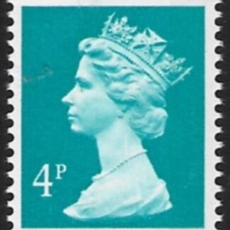 X864ea  4p  LB greenish blue  DX6 Harrison  U/M (MNH)
