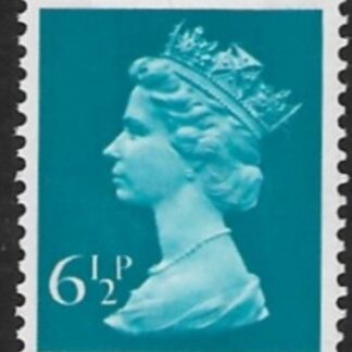 X871  6½p  2B  greenish blue  Harrison U/M (MNH)