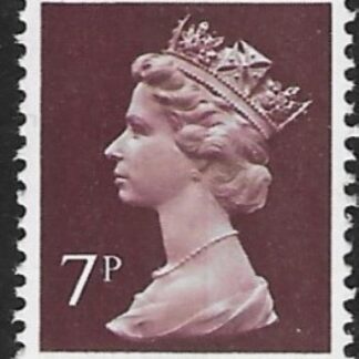 X875  7p CB  purple brown  Harrison  U/M (MNH)