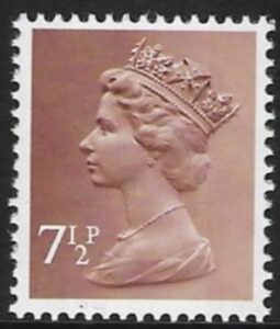 X877  7½p  2B  pale chestnut  Harrison  U/M (MNH)