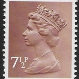 X877  7½p  2B  pale chestnut  Harrison  U/M (MNH)