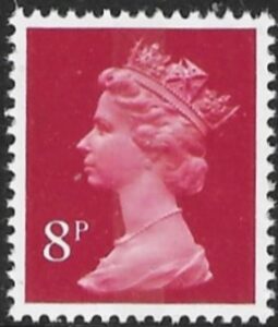 X879  8p  CB  rosine  Harrison  U/M  (MNH)