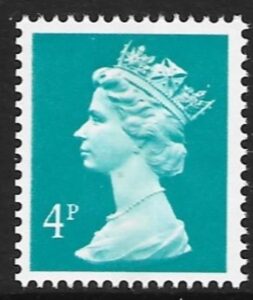 X863  4p CB  greenish blue  Harrison  U/M (MNH)