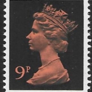 X882  9p  2B orange/black  Harrison U/M (MNH)