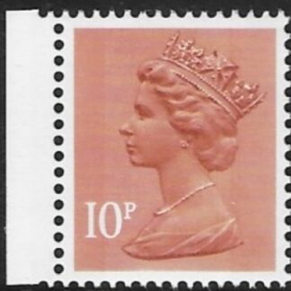 X886b  10p  2B orange brown  Type II DX5 Harrison  U/M (MNH)