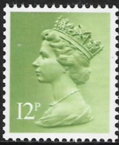 X895  12p  2B  yellowish green  Harrison  U/M (MNH)