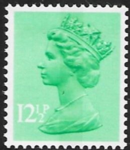 X898  12½p  CB light emerald   Harrison  U/M (MNH)