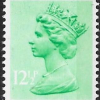 X899  12½p RB  light emerald  Harrison U/M (MNH)