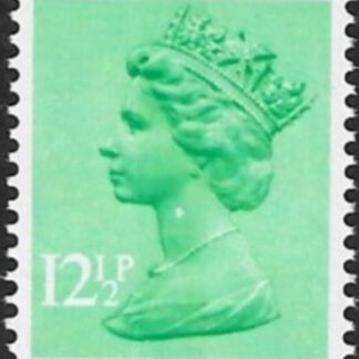 X898ev  12½p CB light emerald with star underprint Type II  Harrison  U/M (MNH)