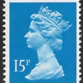 X905  15p  CB  bright blue  Harrison U/M (MNH)