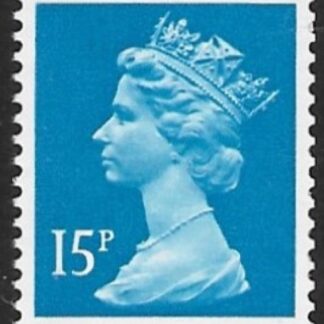 X906  15p LB  bright blue  Harrison  U/M (MNH)