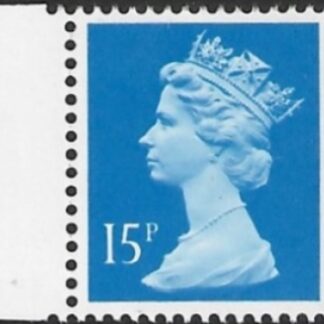X906ea  15p  RB  bright blue  Harrison U/M (MNH)