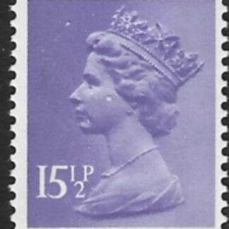 X907  15½p  2B pale violet   Harrison  U/M (MNH)
