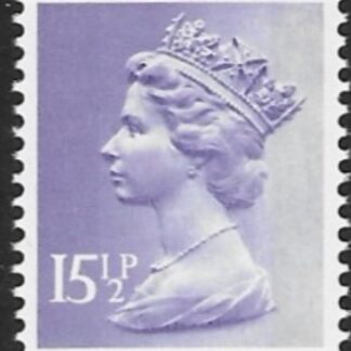 X907eu  15½p  2B  pale violet with  underprint Type I  Harrison  U/M (MNH)