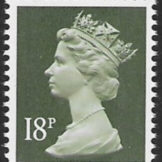 X912  18p  2B deep olive-grey  Harrison  U/M (MNH)