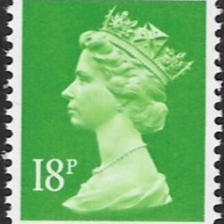 X913  18p CB bright green  Enschedé U/M (MNH)