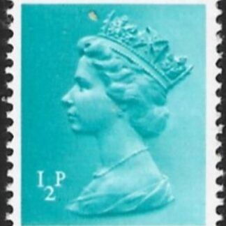 X924  ½p  phos turquoise blue  Harrison  U/M (MNH)