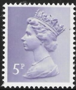 X934  5p  phos.  pale violet  Harrison U/M (MNH)