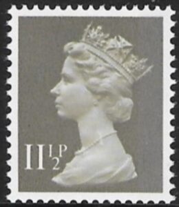 X894  11½p  RB  drab  ex booklet  Harrison  U/M (MNH)
