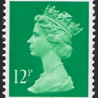 X896 12p CB bright emerald   Harrison  U/M (MNH)