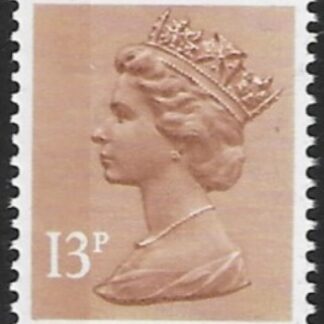 X901ea  13p LB  pale chestnut  Harrison  U/M (MNH)
