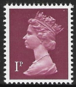 X925  1p  phos.  crimson  Harrison U/M (MNH)