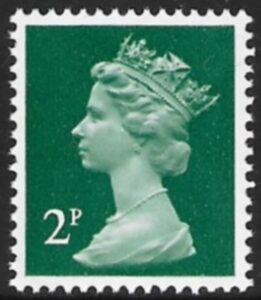 X926   2p  phos. myrtle green Type I  Harrison  U/M (MNH)