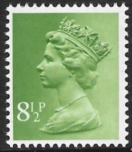 X938  8½p  phos.  yellowish green  Harrison  U/M (MNH)