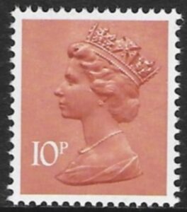 X939  10p  phos.  orange-brown  Type I  Harrison  U/M (MNH)