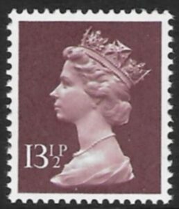 X945  13½p phos.  purple-brown  Harrison  U/M (MNH)
