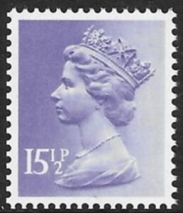 X948 15½p  phos.  pale violet  Harrison  U/M (MNH)