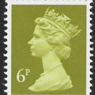 X936  6p  phos. yellow-olive   Harrison  U/M (MNH)