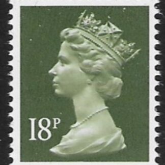 X955  18p  phos. deep olive-grey  Harrison  U/M (MNH)