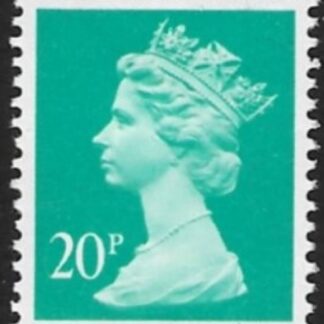 X959  20p phos.  turquoise green  Harrison U/M (MNH)
