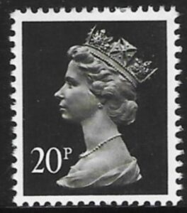 X960  20p phos.  brownish black  Harrison  U/M (MNH)