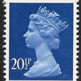 X961  20½p  phos.  ultramarine   Harrison  U/M (MNH)
