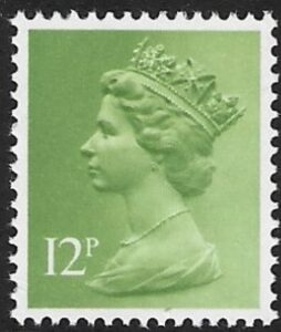 X943  12p  phos.  yellowish green  Harrison U/M (MNH)