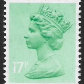 X951  17p  phos. light emerald  Harrison U/M (MNH)
