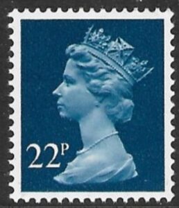 X962  22p  phos. blue  Harrison  U/M (MNH)