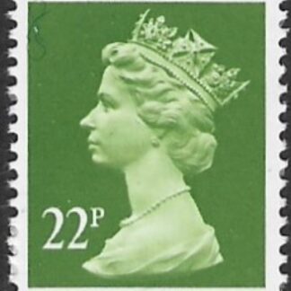 X963  22p  phos. yellow-green   Harrison U/M (MNH)