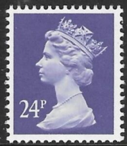 X967  24p  phos. violet  Harrison U/M (MNH)