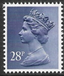 X975  28p  phos.  deep violet  Harrison  U/M (MNH)